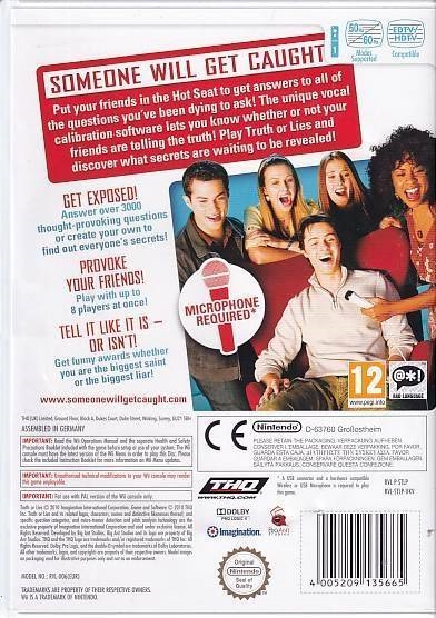 Truth or Lies - Wii (B Grade) (Genbrug)